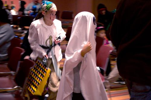 BVU hosts trick-or-treating for local children