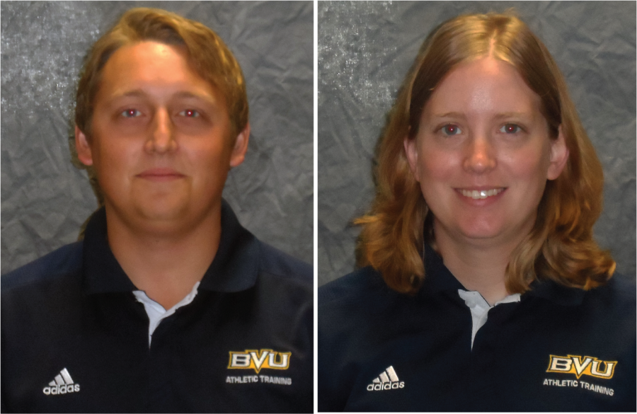 Two new additions join the Athletic Training staff