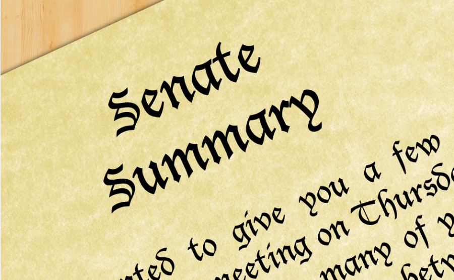 Senate summary: April 3, 2014