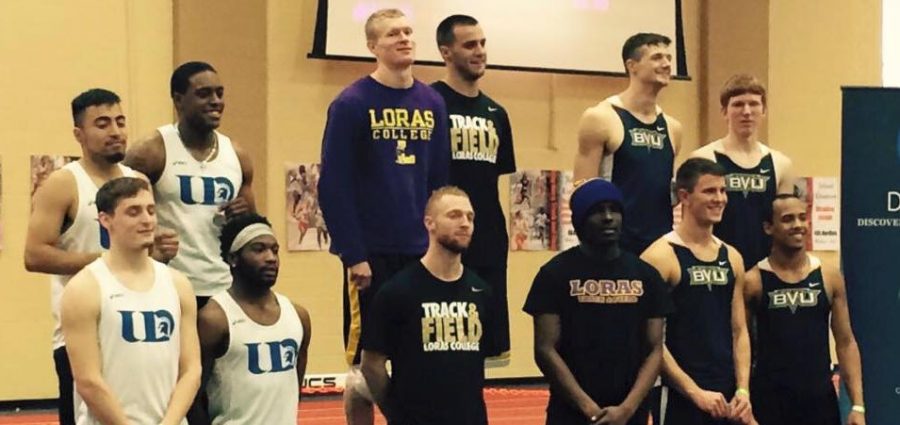 Several narrowly missed top 3 finishes at the IIAC Track Championships