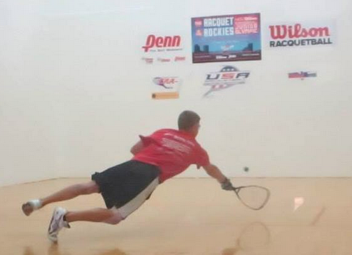 Bredenbeck trains hard for national racquetball team and title