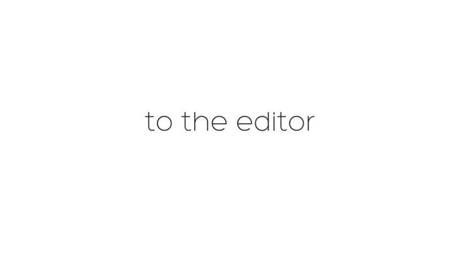 Letter to the Editor: Political Promise