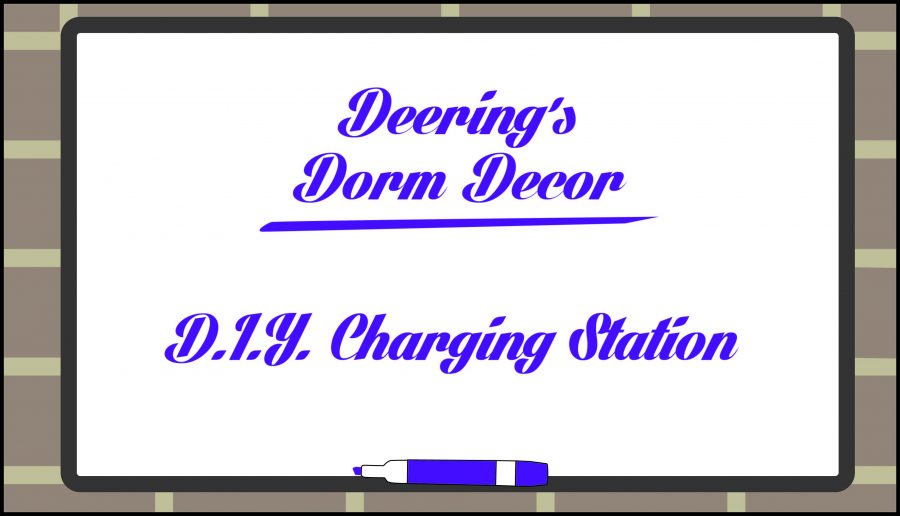 Deerings Dorm Decor: DIY Charging Station