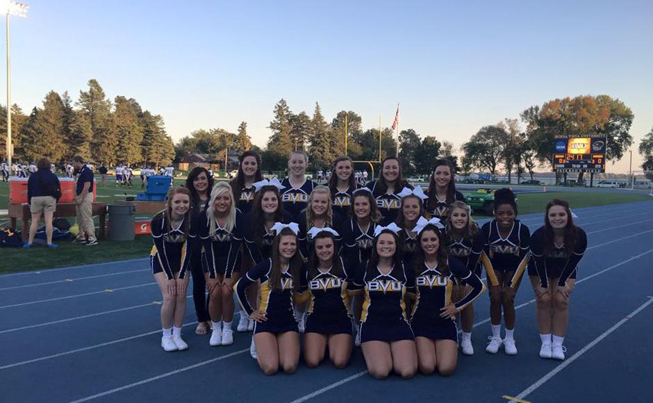 Cheer team takes advantage of open gym – The Tack Online