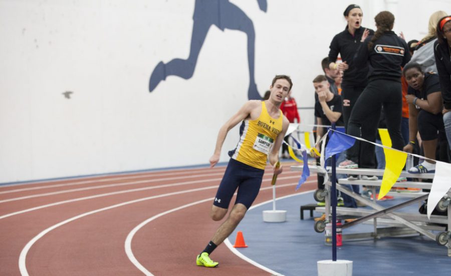 Sampson highlights track and field finishes at IIAC Indoor Championships