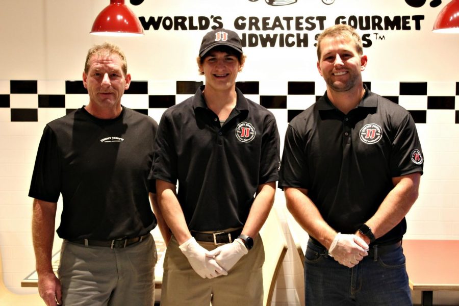 Rick Hartwig, General Manager; Alex Wright, Certified Manager; and Houston Hartwig, Owner