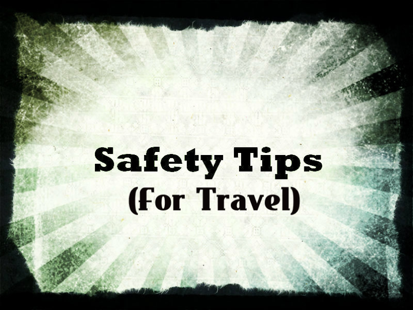 Safety Tips from Campus Security:  Thankful for Safe Travel