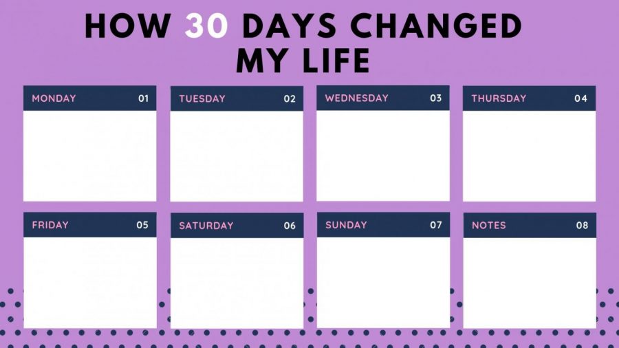 How 30 Days Changed My Life