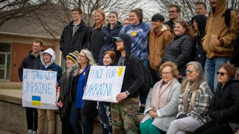 BV Students, Faculty, and Staff Stand in Solidarity with Ukraine