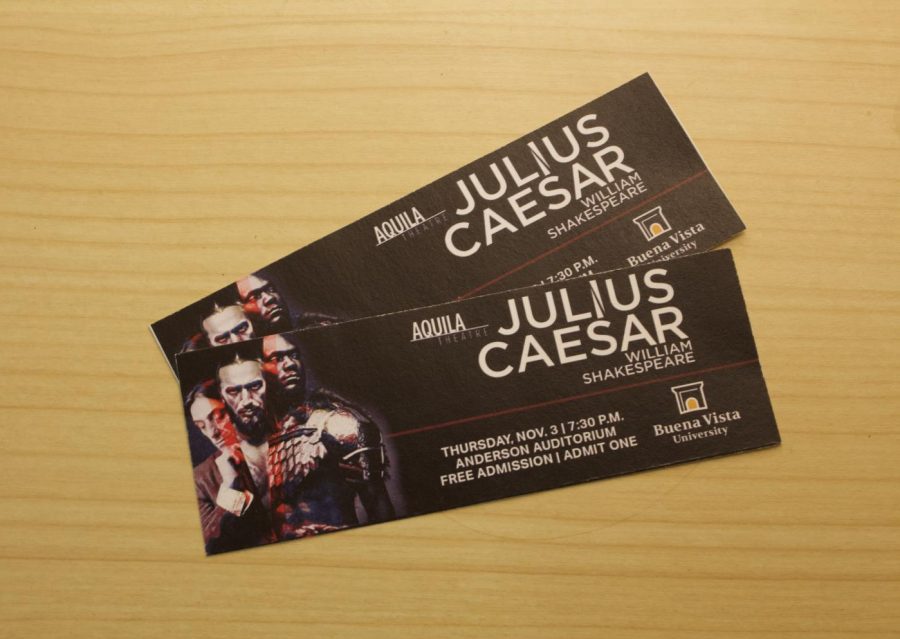 Aquila Theatre Brings Julius Caesar to BVU