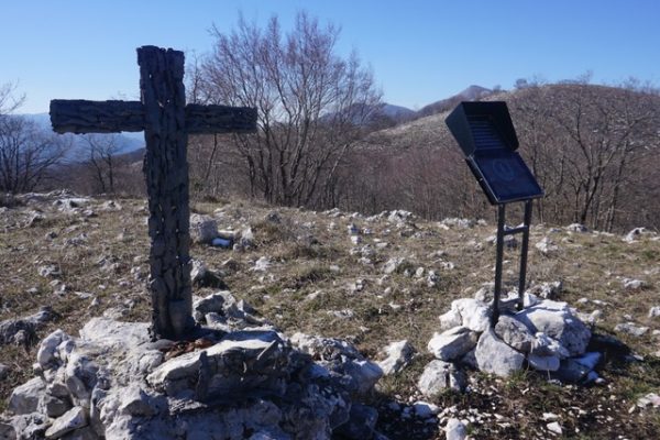 The 168th Infantry Regiment (Iowa National Guard) Memorial at Monte Pantano, the place Holaday died. Photo provided by Phoebe Feis.