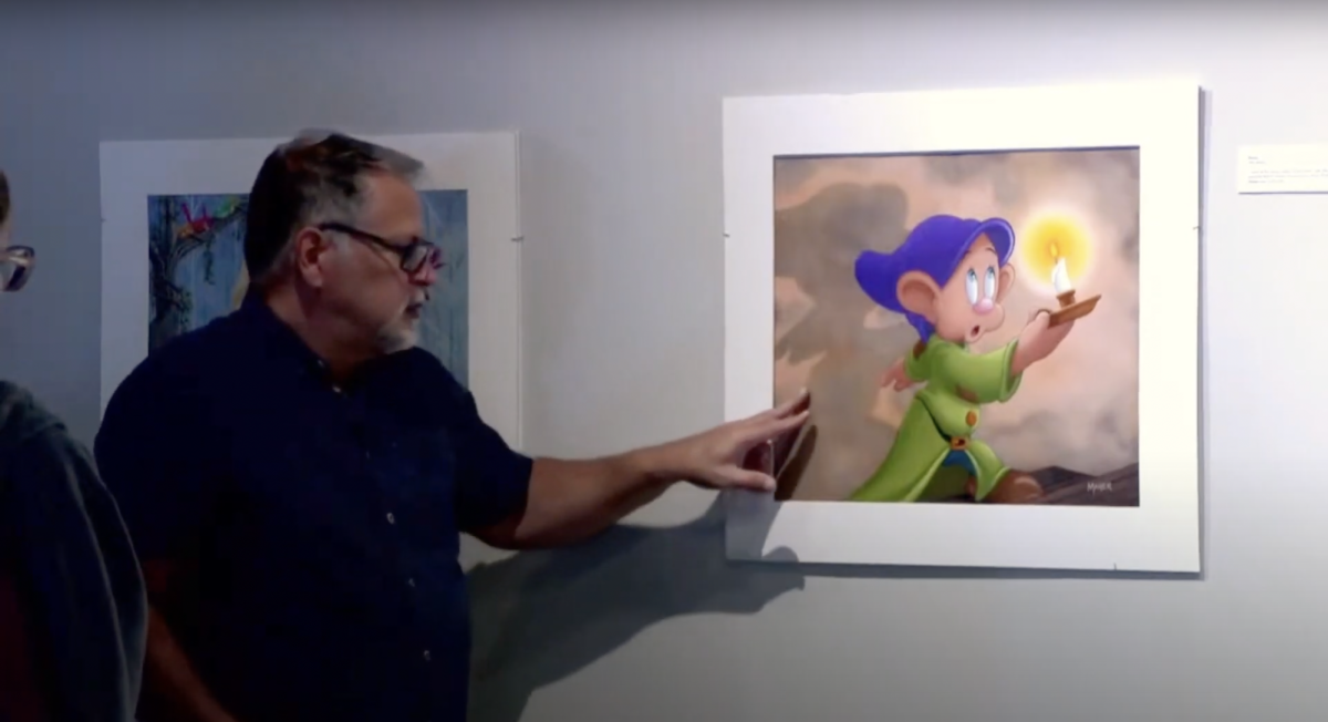 Disney artist Alex Maher: BVU's artist in residence 2024