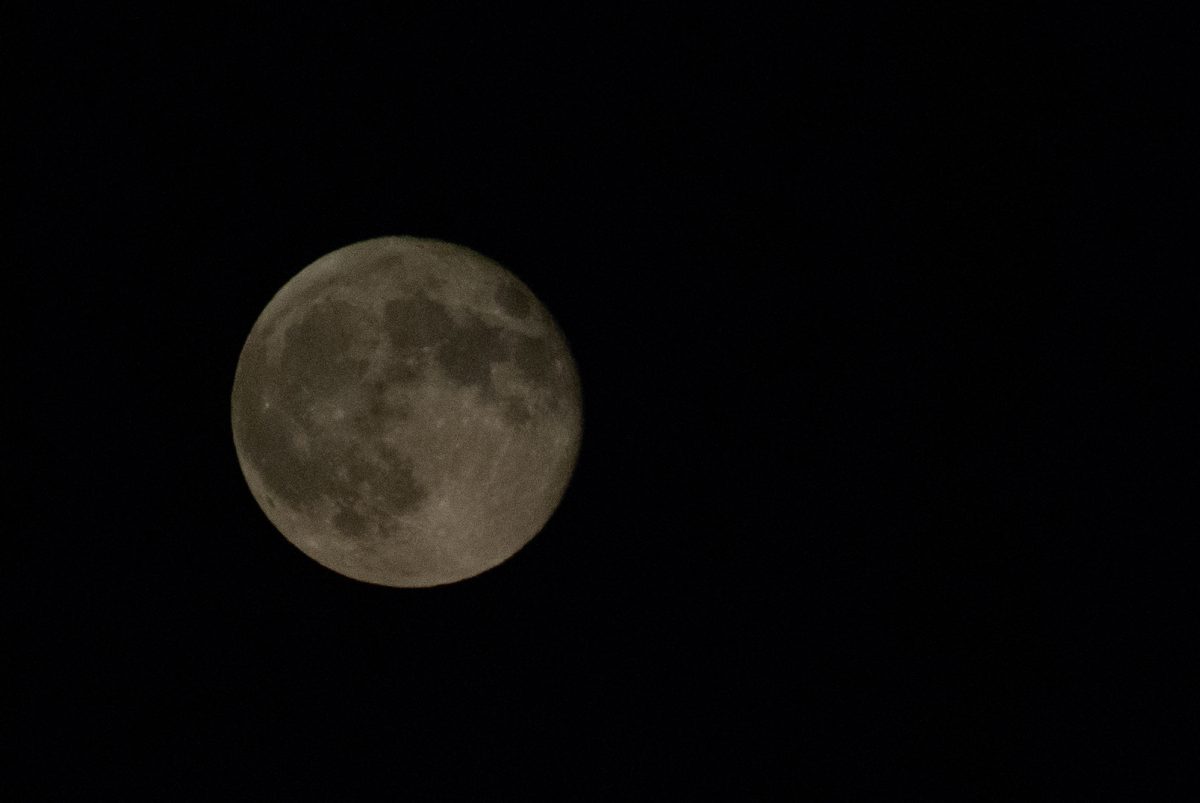 Misty-eyed about the moon